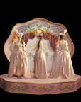 Blush-Gold Era: Crowning Glory Gown