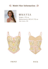 Rainbow Bloom Rhyme Corset
