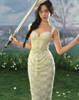 Emerald Warrior Corset Dress