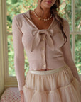 Lundenwic Love Letter Pink Wool Sweater