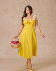 Curve&Plus Little Orange Dress