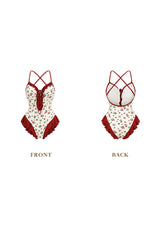 Vibrant Strawberry Bodysuit