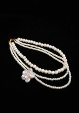 Pearl Floral Dew Necklace