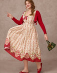 Curve&Plus Wildberry Picnic Dress
