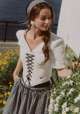 Provence Poetry Blouse