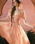 Sonnenblumenfeld-Kleid