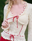 Christmas Berry Carol knit base Shirt
