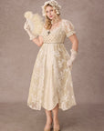 Curve&Plus Starlit Lament Empire Dress