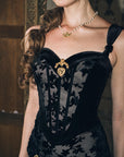 Black Gold Cocoa Corset