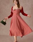 Curve&Plus Afternoon Berry Tea Dress
