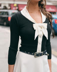 Lundenwic Love Letter Black Wool Sweater