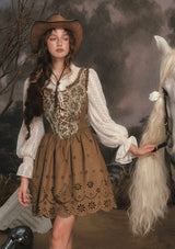 Classical Jialilve Suede Dress