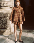 Tartan Majesty Cape Coat