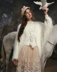 Moonlight Whisper Strickjacke