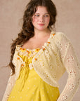 Curve&Plus Little Orange Cardigan