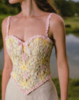 Rainbow Bloom Rhyme Corset