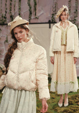 Winter Garden Down Jacket (White)