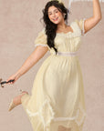Curve&Plus Yellow Kite Dress