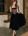 Smoked Berries Corset Dress