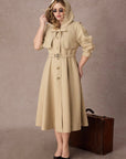 Curve&Plus Western Road Trench Coat