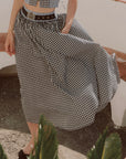 Cottage Girl Diary Navy Skirt
