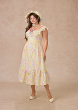 Curve&Plus Honey Tea Garden Dress