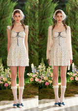 Blue Afternoon Dress