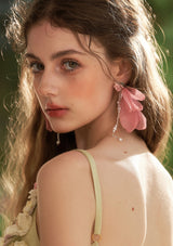 Crowned by Dew Ear Studs