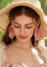 Crowned by Dew Ear Studs