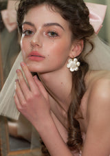 Jasmine Crown Earring