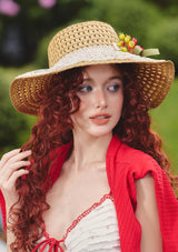 Jasminette & Cherry Hat