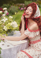 Red Hood Maiden Dress