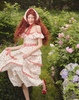 Red Hood Maiden Dress