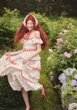 Red Hood Maiden Dress