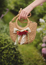 The Little Red Rose Bag