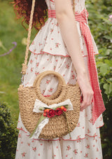 The Little Red Rose Bag