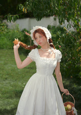 "Pure White" Cinderella Dress