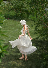 "Pure White" Cinderella Dress