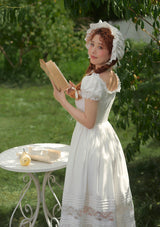 "Pure White" Cinderella Dress