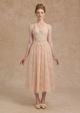 Lace Lover Letter Corset Dress