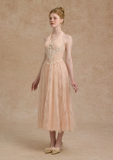 Lace Lover Letter Corset Dress