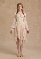 Girl Floral Notes Skirt