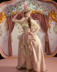 Blush-Gold Era: Crowning Glory Gown