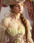 Blush-Gold Era: Crowning Glory Gown