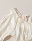 Lacemade white satin dress - Fairycore butterfly sleeve detail