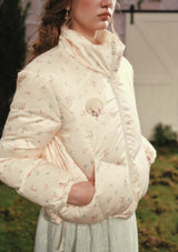 Winter Garden Down Jacket (White)