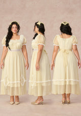 Curve&Plus Yellow Kite Dress