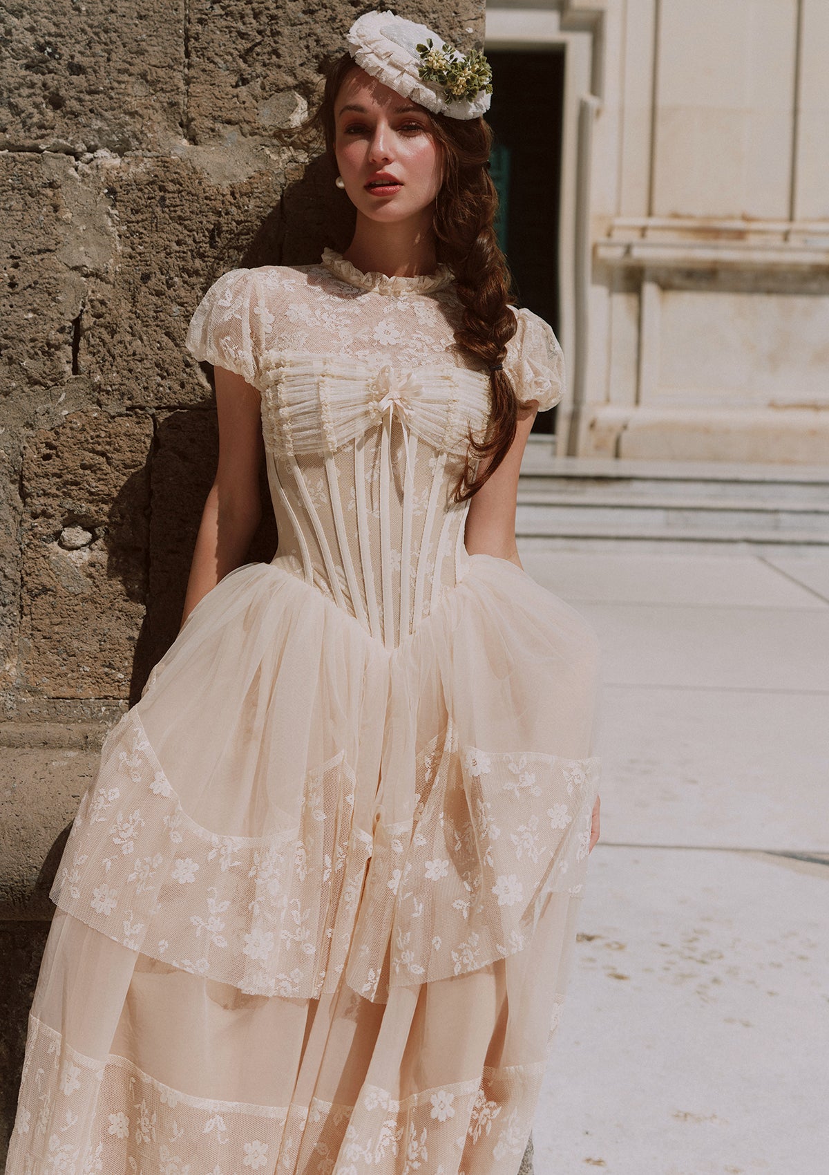Ivory Cathedral Dress