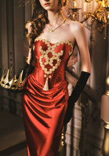 Queen Heart Corset Dress