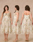 Curve&Plus Butterfly Chronicle Dress